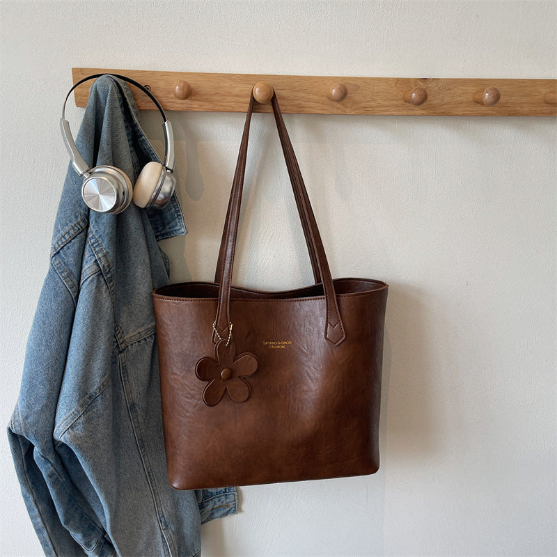 Sac à bandoulière, cabas structuré, sac à main simple pour femme