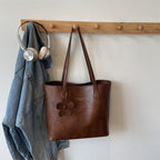 Underarm Bag Textured Tote Bag Simple Women's Bag