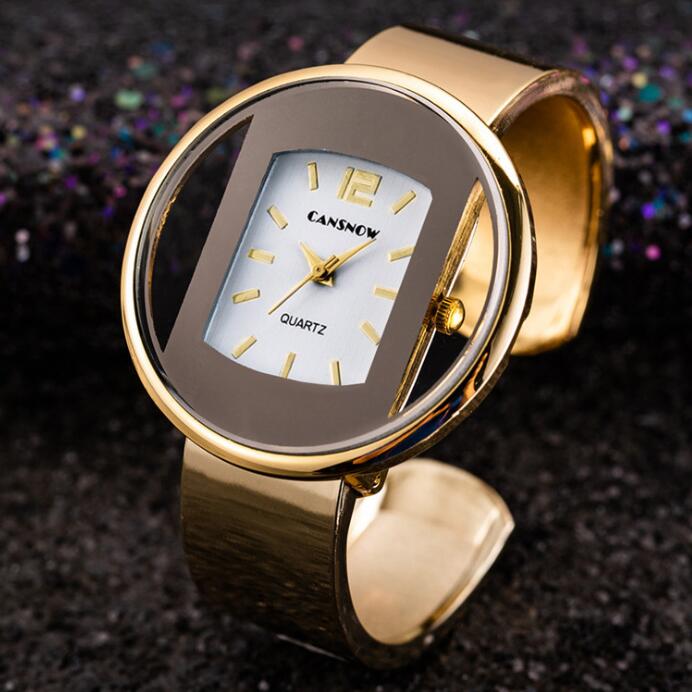 Montre Femme Nouvelle Marque De Luxe Bracelet Montre Cadran Or Argent Robe Femme Montre À Quartz Bayan Kol Saati
