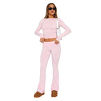 Women's Fashion Low Waist Bell-bottom Pants