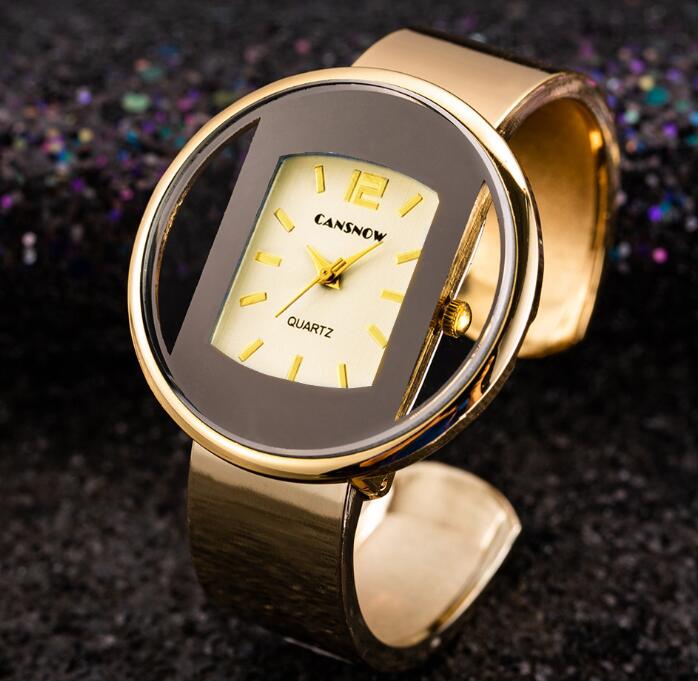Montre Femme Nouvelle Marque De Luxe Bracelet Montre Cadran Or Argent Robe Femme Montre À Quartz Bayan Kol Saati