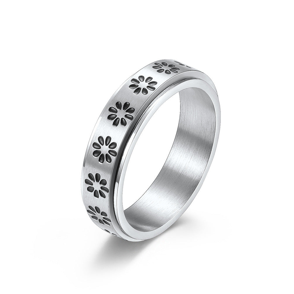 Sunflower Rotating Ring