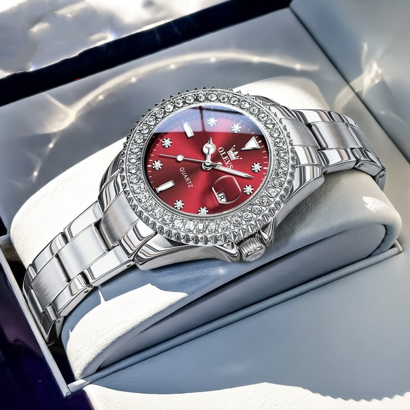 Montre élégante en quartz pour femme - Affaires