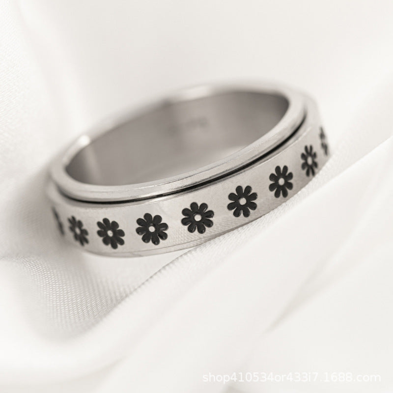Sunflower Rotating Ring