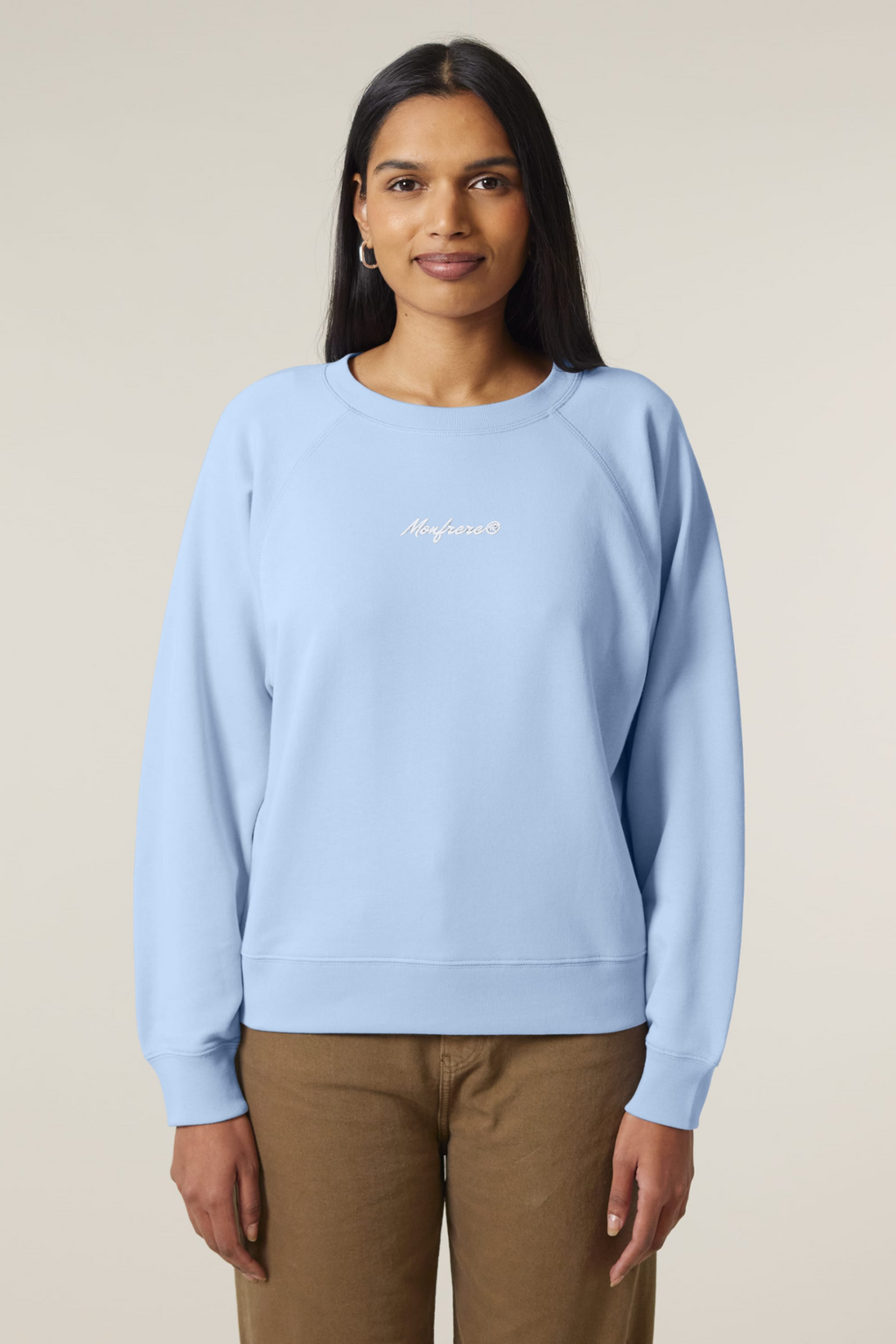 White Label Damen-Raglan-Sweatshirt mit Stickerei