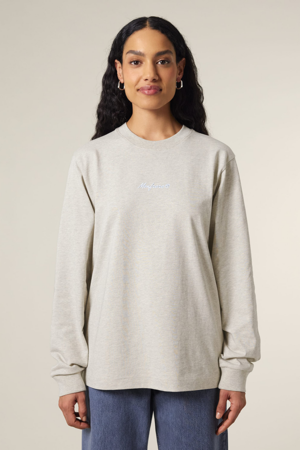 White Label Stick Unisex-Heavy-Weight-Langarmshirt