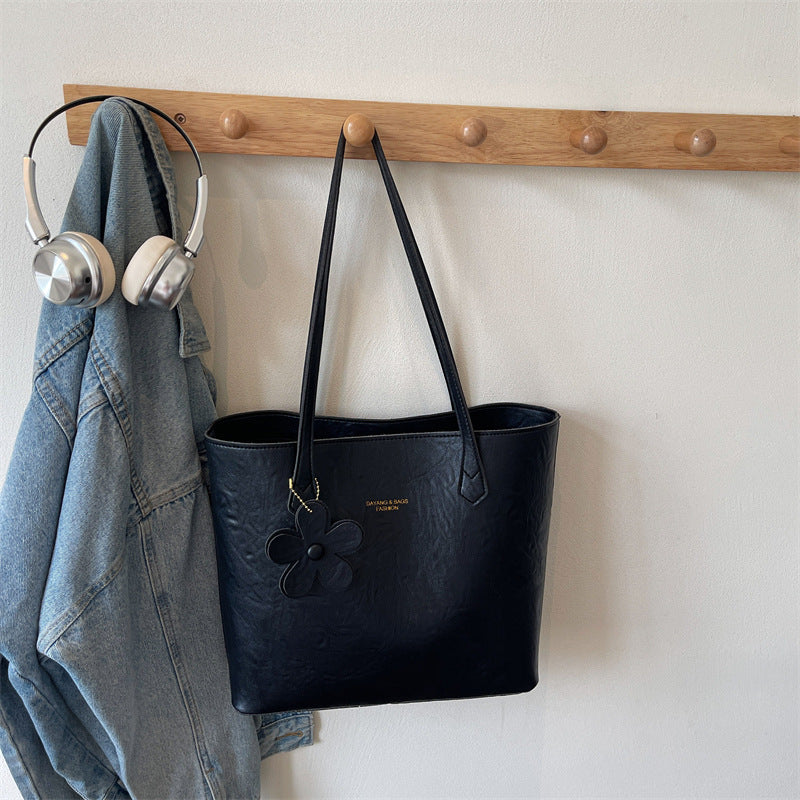 Sac à bandoulière, cabas structuré, sac à main simple pour femme