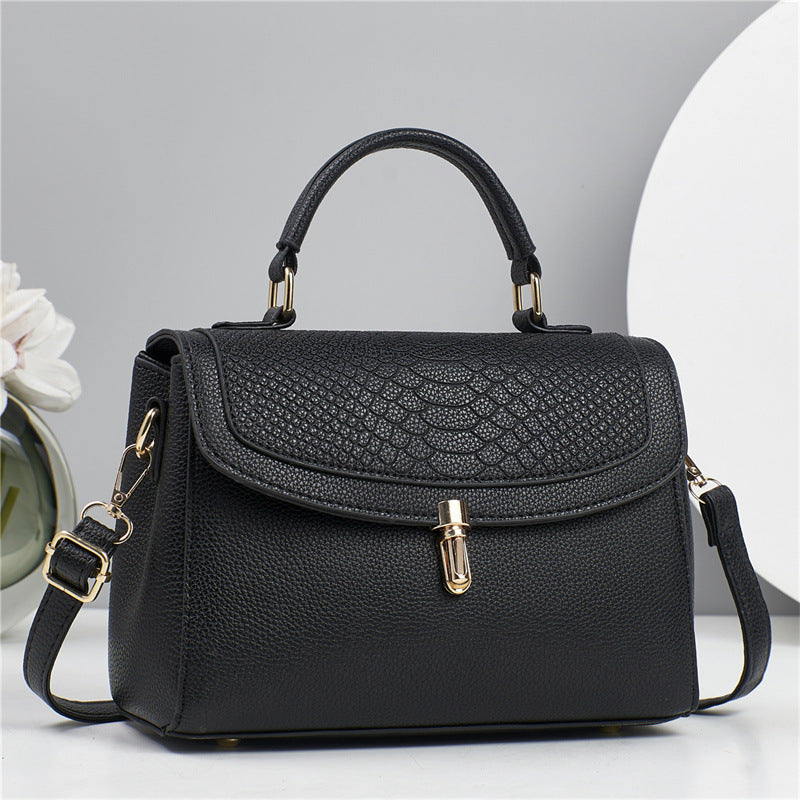 Sac bandoulière tendance de grande capacité pour femme