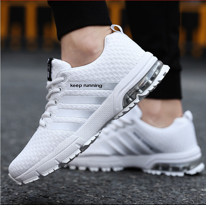 Chaussures de sport couple best-seller Chaussures de course respirantes en mesh pour hommes et femmes en extérieur Chaussures de sport de fitness et de jogging