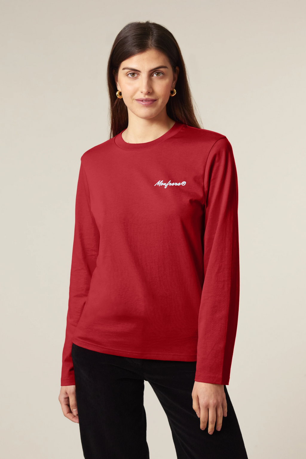 White Label Stick Unisex-Langarmshirt