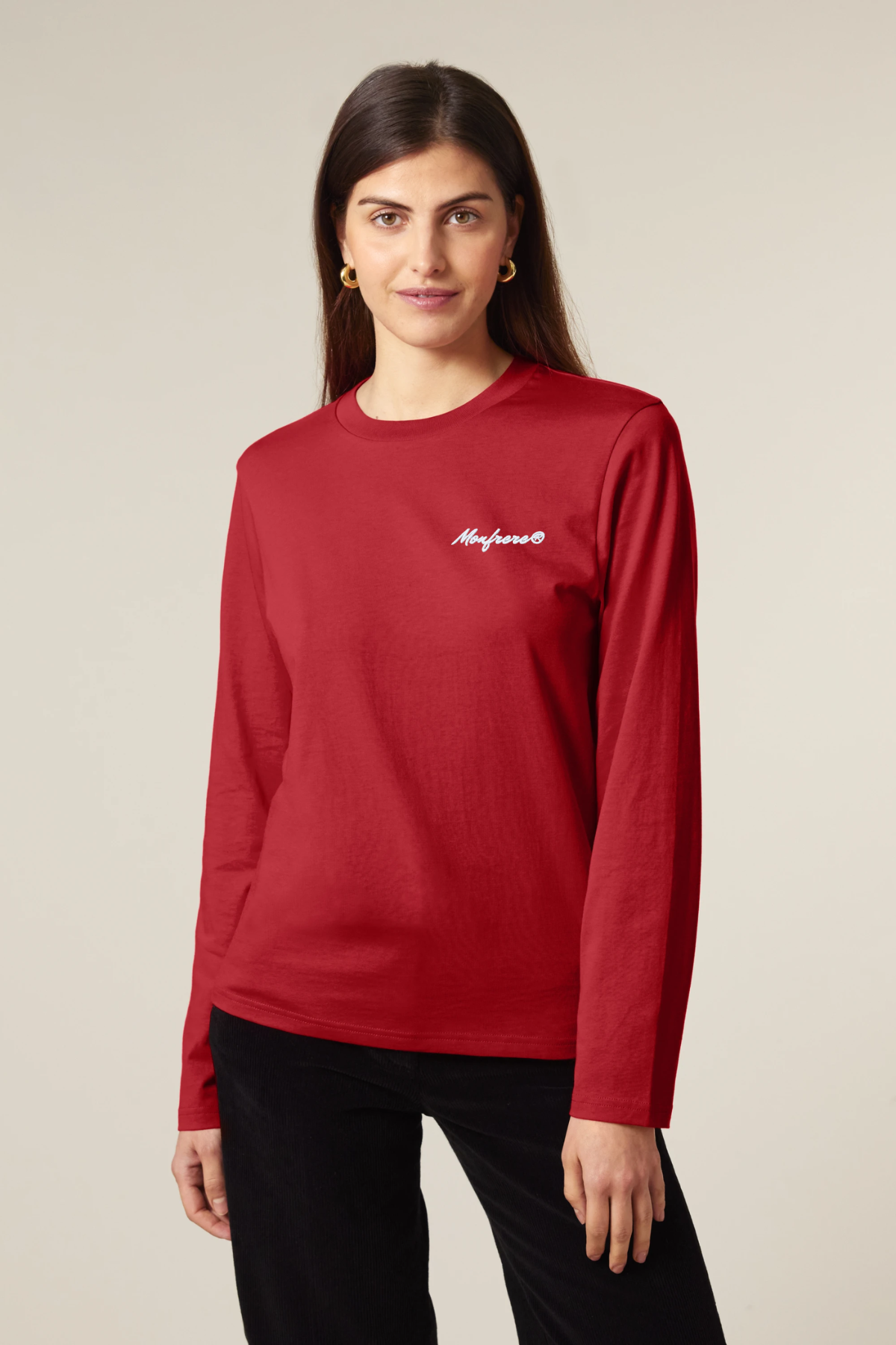 White Label Stick Unisex-Langarmshirt