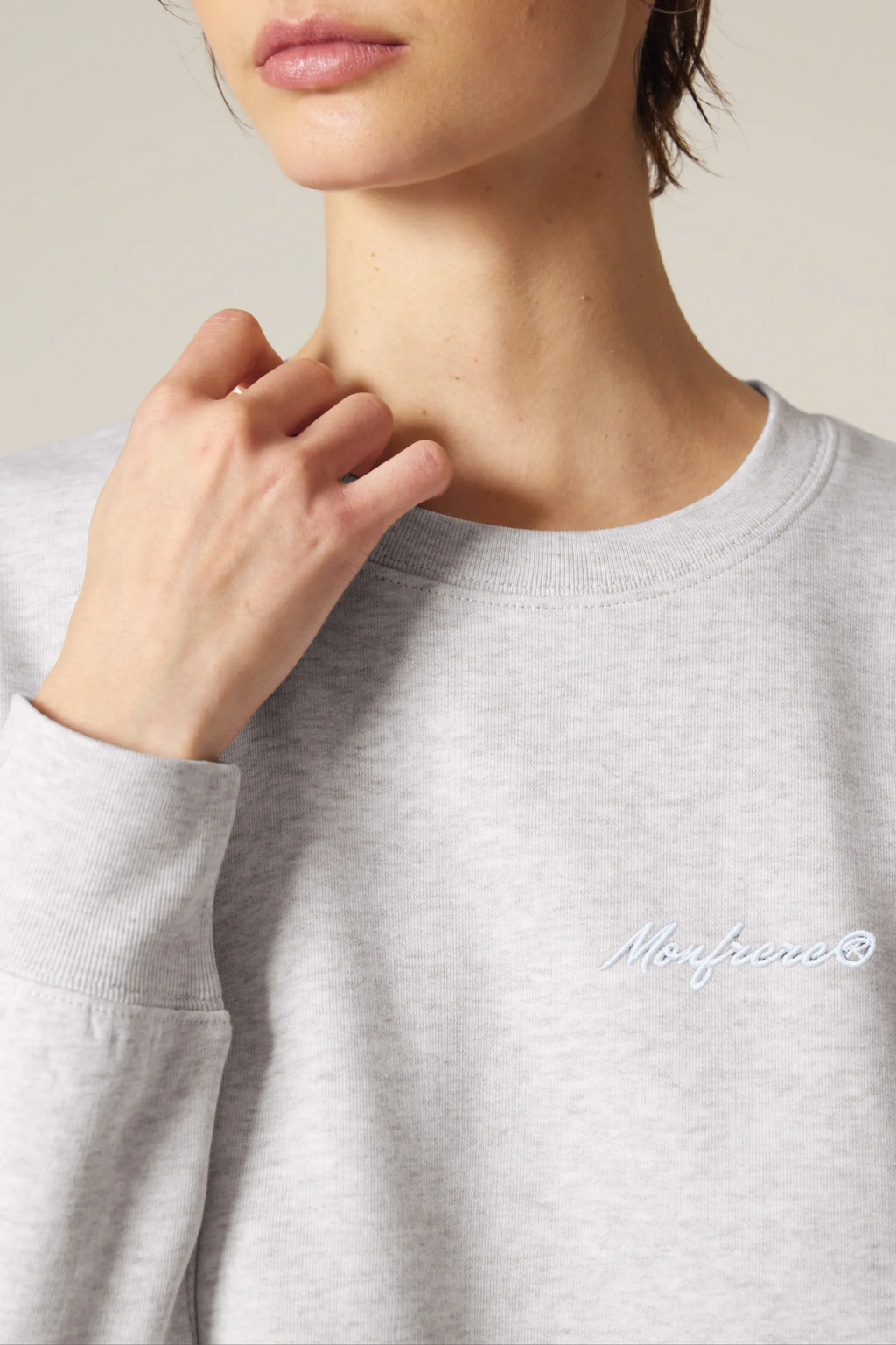 White Label Stick Damen-Rundhals-Sweatshirt