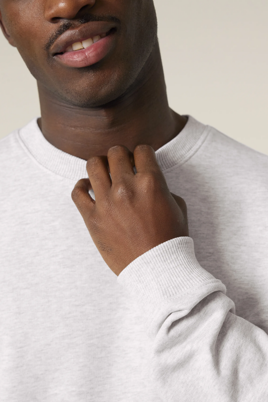 White Label Stick Oversize-Rundhals-Sweatshirt