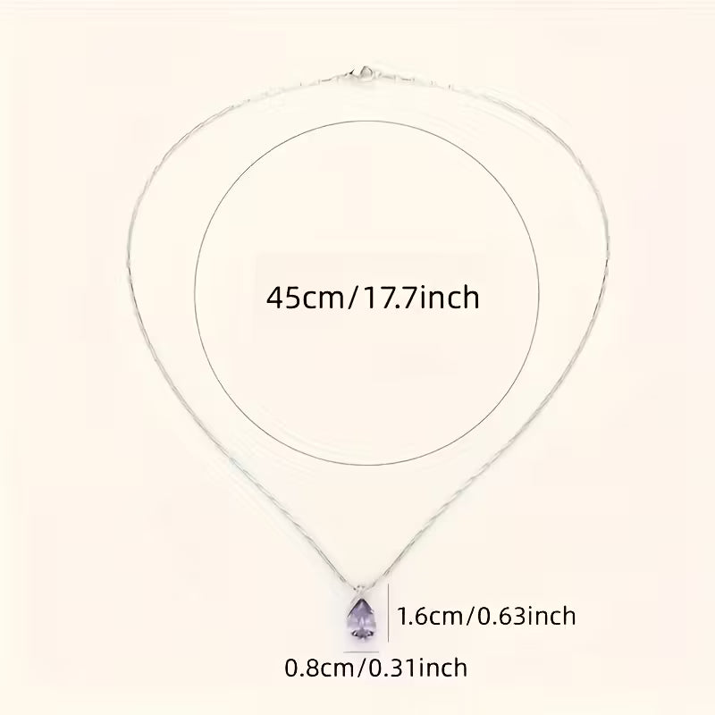 Elegante und luxuriöse Tropfenform für Damen. 