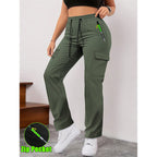 Damen Retro Freizeithose mit großen Taschen