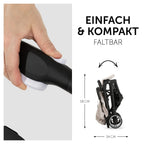 Hauck Travel N Care Dark Olive Kinderwagen – Leichter Reise Buggy für Kinder ab Geburt bis 22 kg mit Liegefunktion, kompakt und UPF 50+