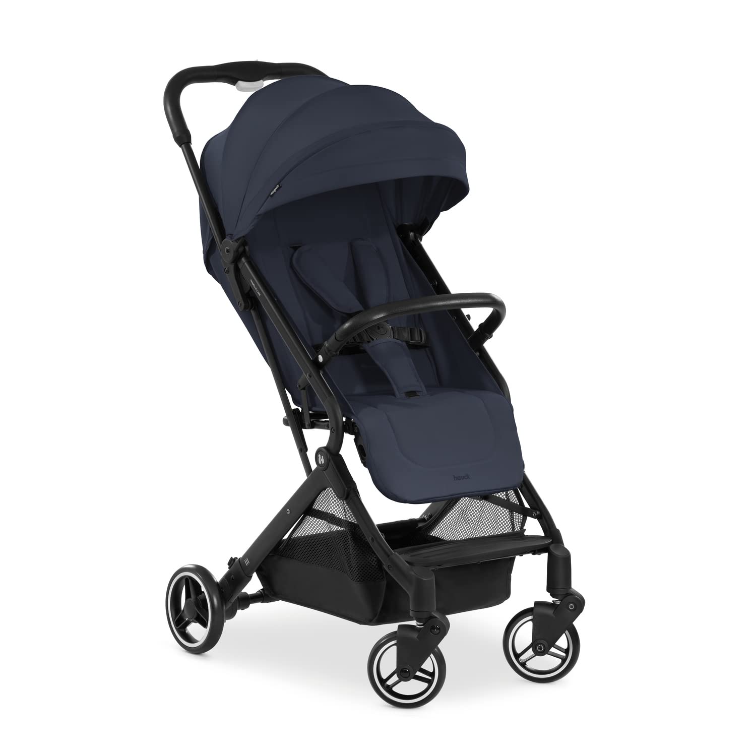 Hauck Travel N Care Dark Olive Kinderwagen – Leichter Reise Buggy für Kinder ab Geburt bis 22 kg mit Liegefunktion, kompakt und UPF 50+