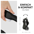 Hauck Travel N Care Dark Olive Kinderwagen – Leichter Reise Buggy für Kinder ab Geburt bis 22 kg mit Liegefunktion, kompakt und UPF 50+