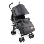 Bemesu Reisebuggy Kompaktkinderwagen mit 360°-Schwenkrädern, Kinderwagen mit 5-Punkt-Gurt, Kinderwagen 360° verstellbare Fahrtrichtung, Kinderbuggy klappbar bis 15kg, 0–3 Jahre, Lila