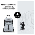 Hauck Travel N Care Dark Olive Kinderwagen – Leichter Reise Buggy für Kinder ab Geburt bis 22 kg mit Liegefunktion, kompakt und UPF 50+