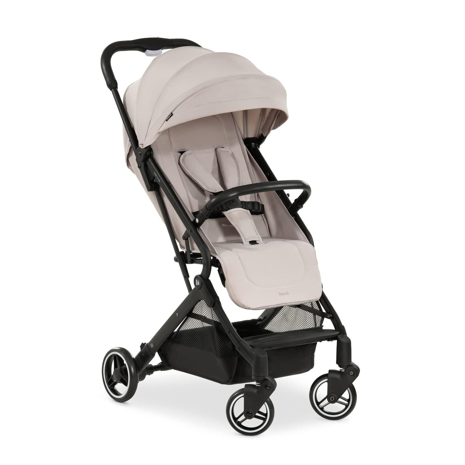 Hauck Travel N Care Dark Olive Kinderwagen – Leichter Reise Buggy für Kinder ab Geburt bis 22 kg mit Liegefunktion, kompakt und UPF 50+
