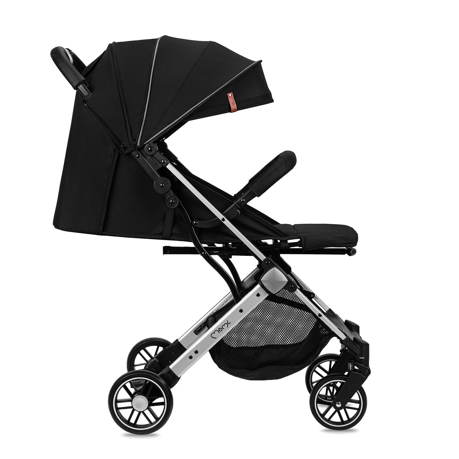 Kinderwagen MoMi ESTELLE ab 6 Monaten (bis 15 kg), klappbarer Kinderwagen mit 5-Punkt-SicherheitsgurtKinderwagen MoMi ESTELLE ab 6 Monaten (bis 15 kg), klappbarer Kinderwagen mit 5-Punkt-Sicherheitsgurt, Einkaufskorb mit Auflappfunktion , Teleskopzuggriff