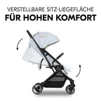 Hauck Travel N Care Dark Olive Kinderwagen – Leichter Reise Buggy für Kinder ab Geburt bis 22 kg mit Liegefunktion, kompakt und UPF 50+