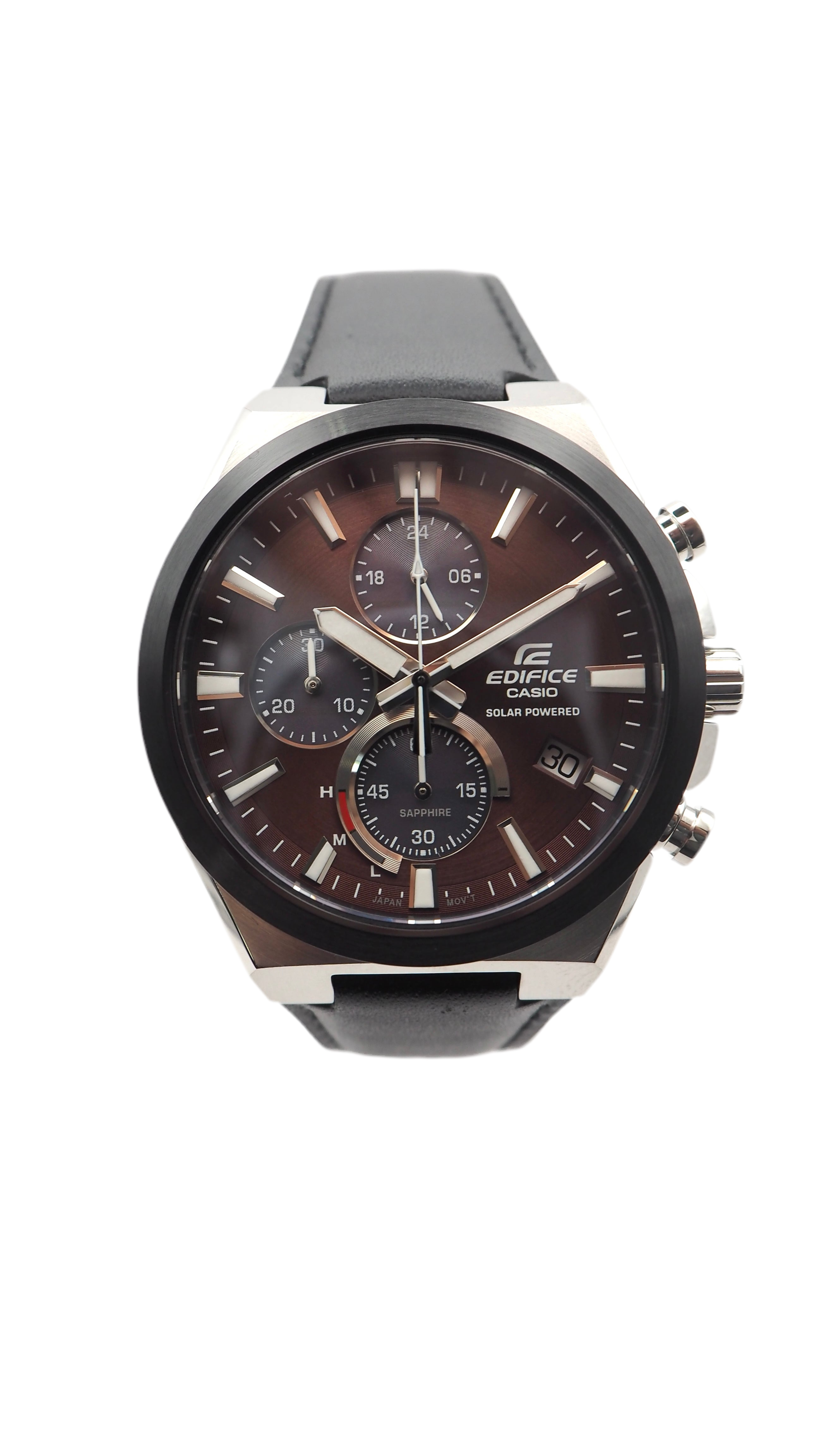 Casio Edifice EFS-S630BL-5AVUEF Chronograph Solar Herrenuhr 44mm Neu OVP