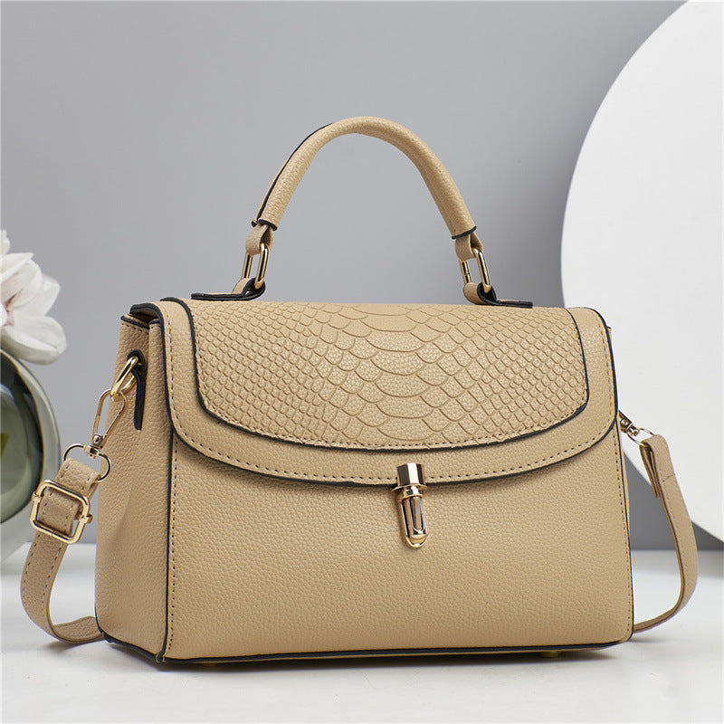 Sac bandoulière tendance de grande capacité pour femme