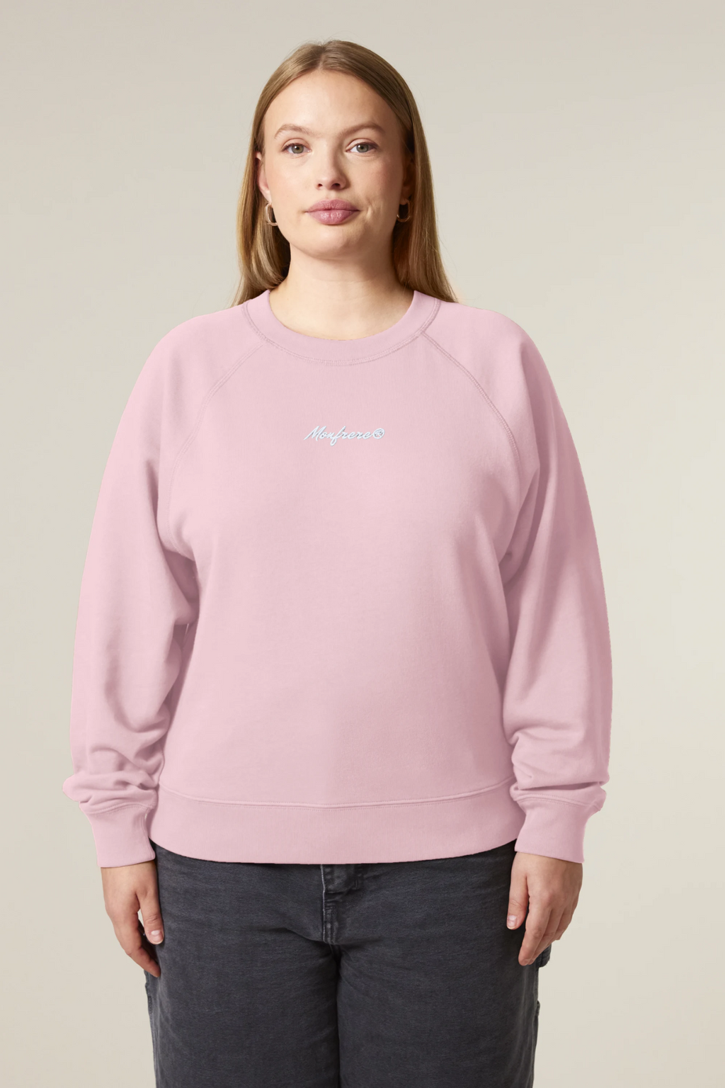 White Label Damen-Raglan-Sweatshirt mit Stickerei