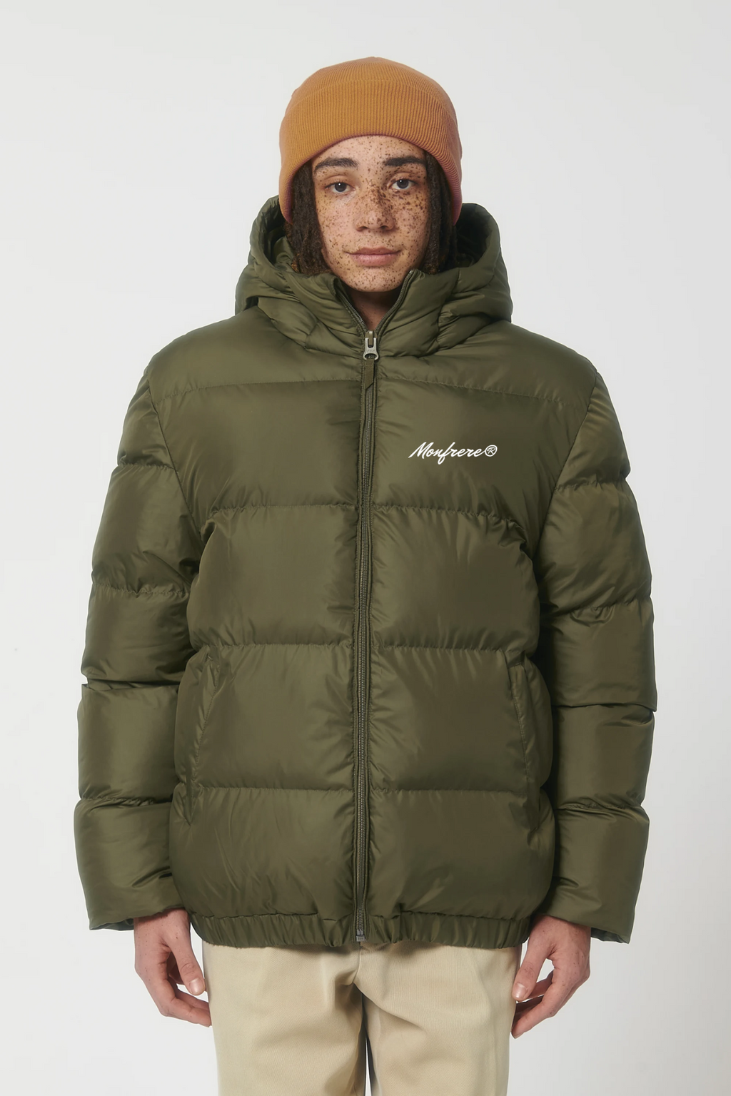 White Label Stick Unisex Oversized Steppjacke