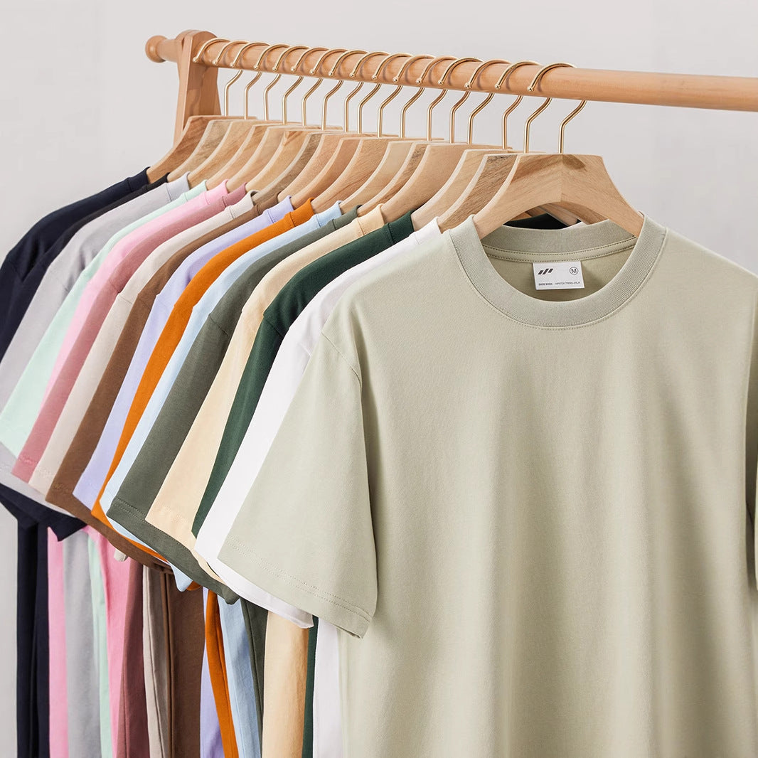 Xinjiang Cotton Heavyweight Cotton Short-sleeve T-shirt