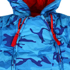 Baby Winter Overall Mit Kapuze Schneeanzüge mit Handschuhen und Füßlinge Mädchen Jungen Warm Kleidungsset