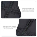 Kinder Daunenjacke Schneeanzug mit Künstliches Fell Kaputze Bekleidungsset Mädchen Jungen Verdickte Winterjacke + Skihose Daunenhose Kinderskianzug, Schwarz 4-5 Jahre