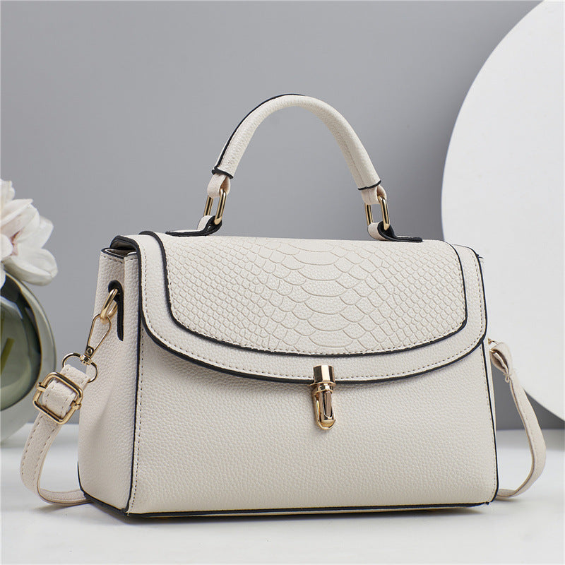 Sac bandoulière tendance de grande capacité pour femme