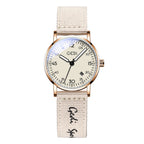 Vintage Chanel-Stil Perlmuttuhr - Luxus-Damenarmbanduhr
