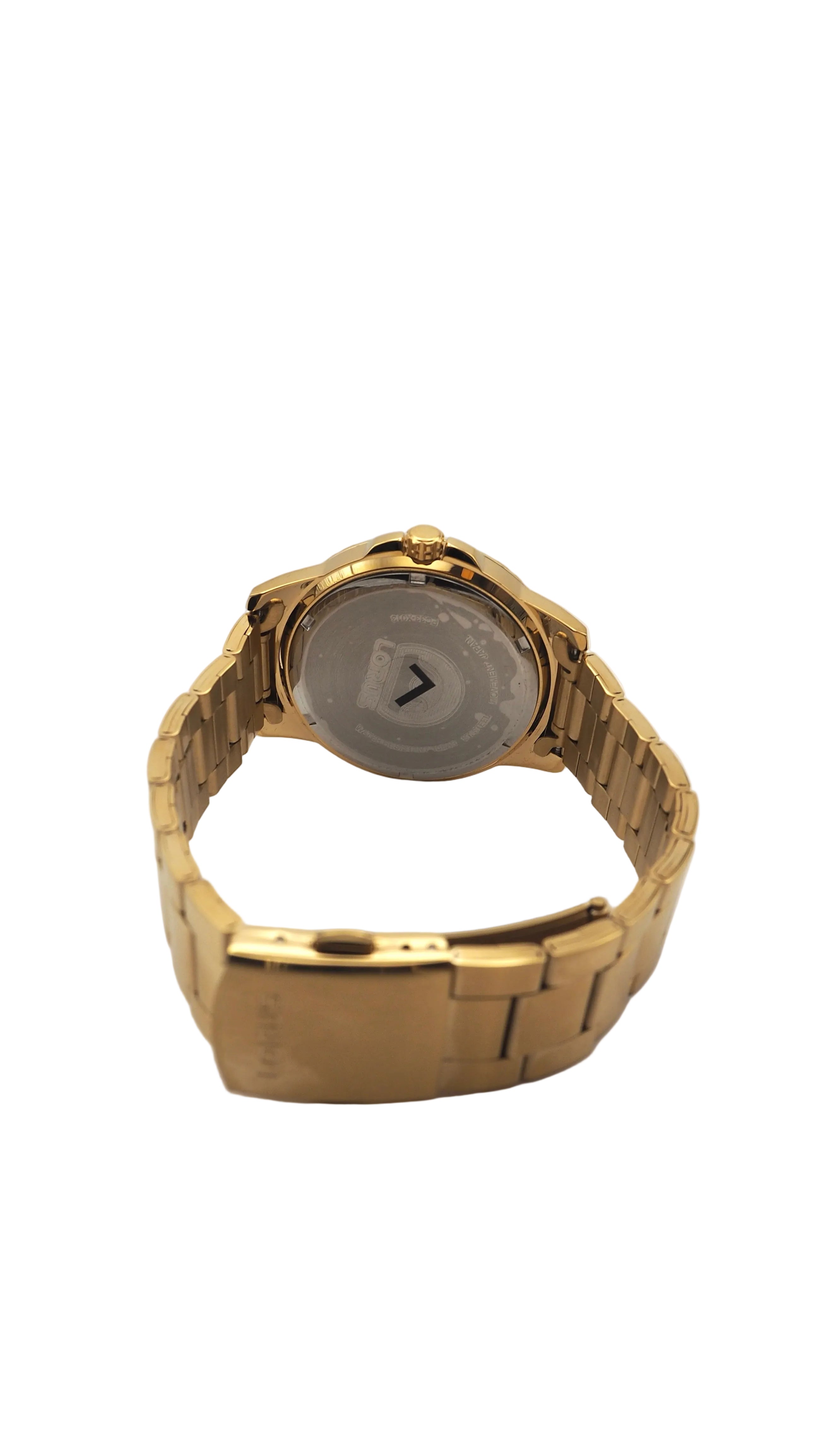 Lorus RH362AX9 Herrenuhr Edelstahl Gold Neu OVP