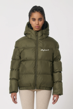 White Label Stick Unisex Oversized Steppjacke