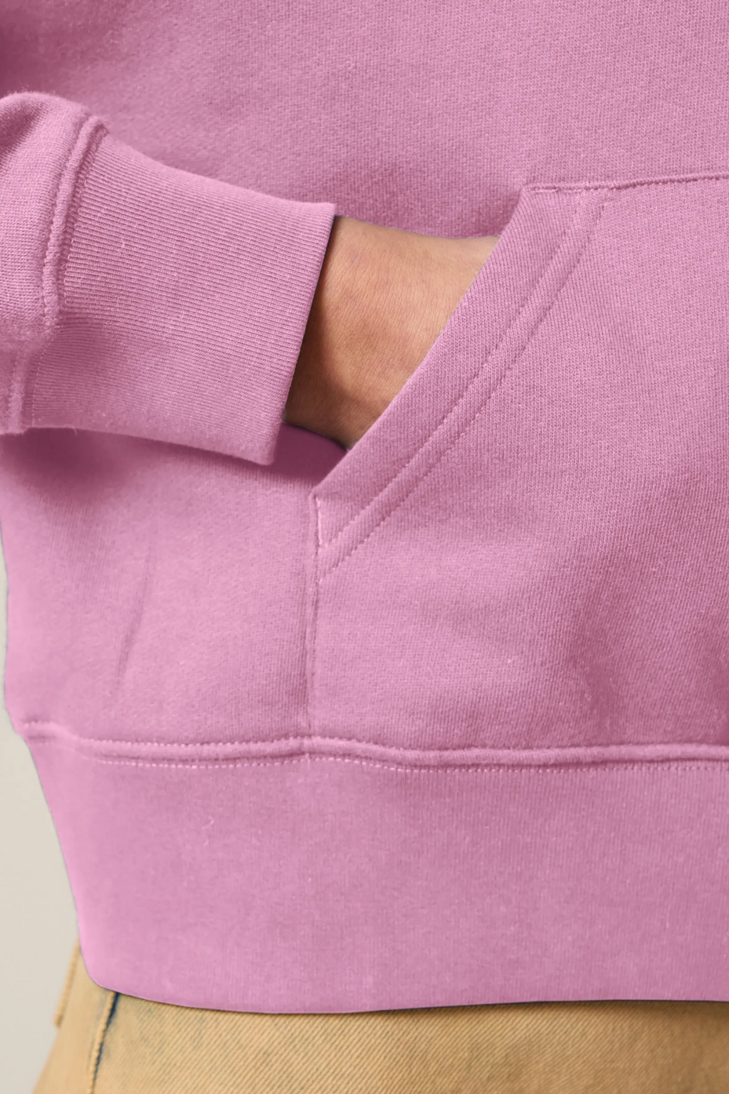 White Label Stick Damen-Reißverschluss-Kapuzenpullover-Sweatshirt