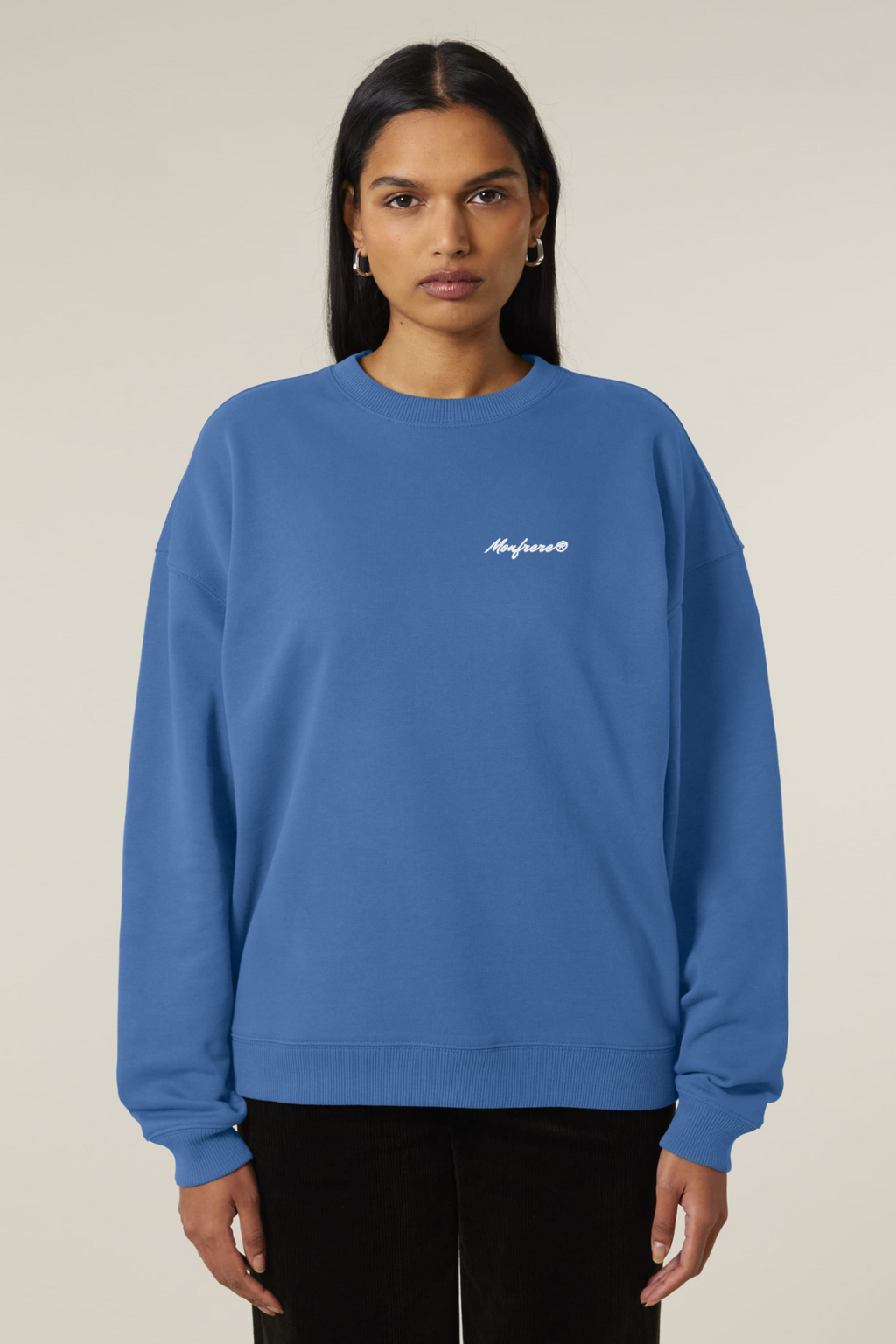 White Label Stick Oversize-Rundhals-Sweatshirt