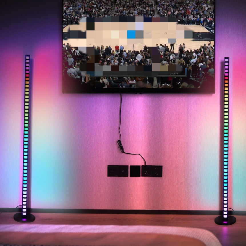 Landing Music Rhythm Light Slide Color Voice Control