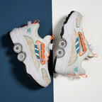 Children's Skates Four-wheel Invisible Deformation