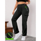 Damen Retro Freizeithose mit großen Taschen
