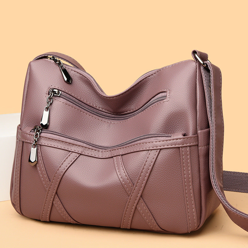 Nouveau Sac à bandoulière polyvalent multicouche grande capacité