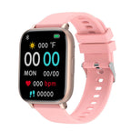Bluetooth Smartwatch - Anrufe, Herzfrequenz- & Blutdruckmessung, Damen