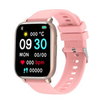 Bluetooth Smartwatch - Anrufe, Herzfrequenz- & Blutdruckmessung, Damen