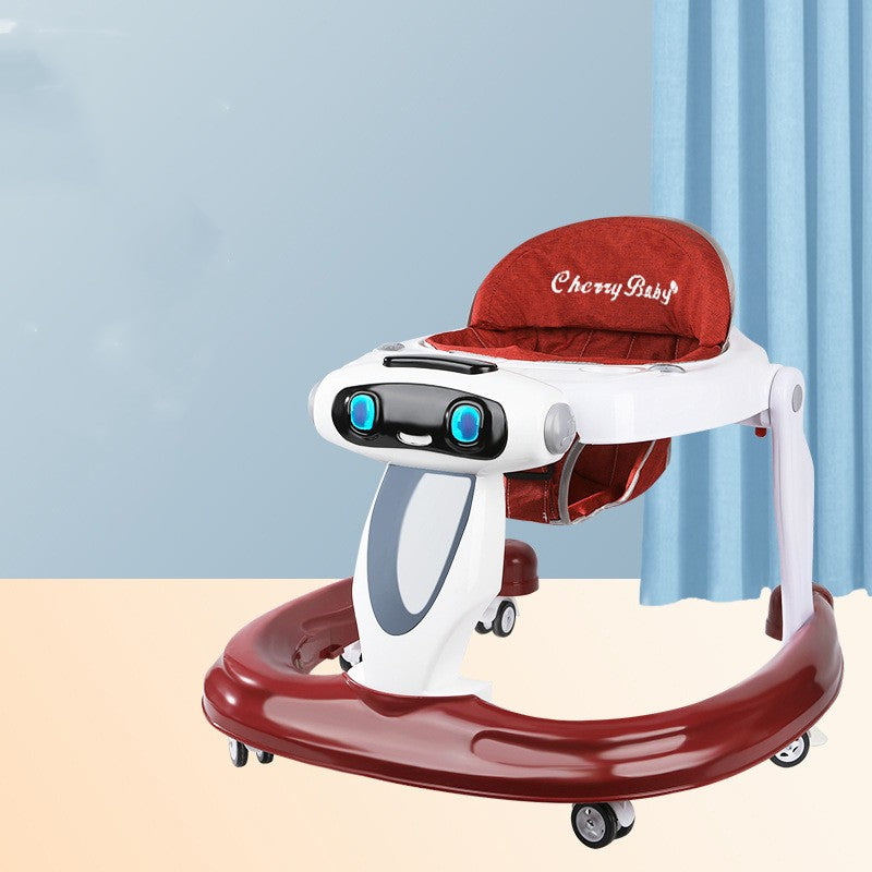 Babywalker Anti-O-Bein Baby Kinder Multifunktionaler Anti-Umfall-Gehwagen