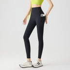 Cool Feeling Quick-drying Ultra-high Waist Abdomen Pants