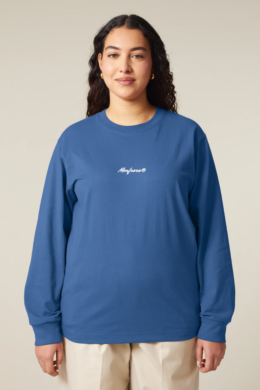 White Label Stick Unisex-Heavy-Weight-Langarmshirt