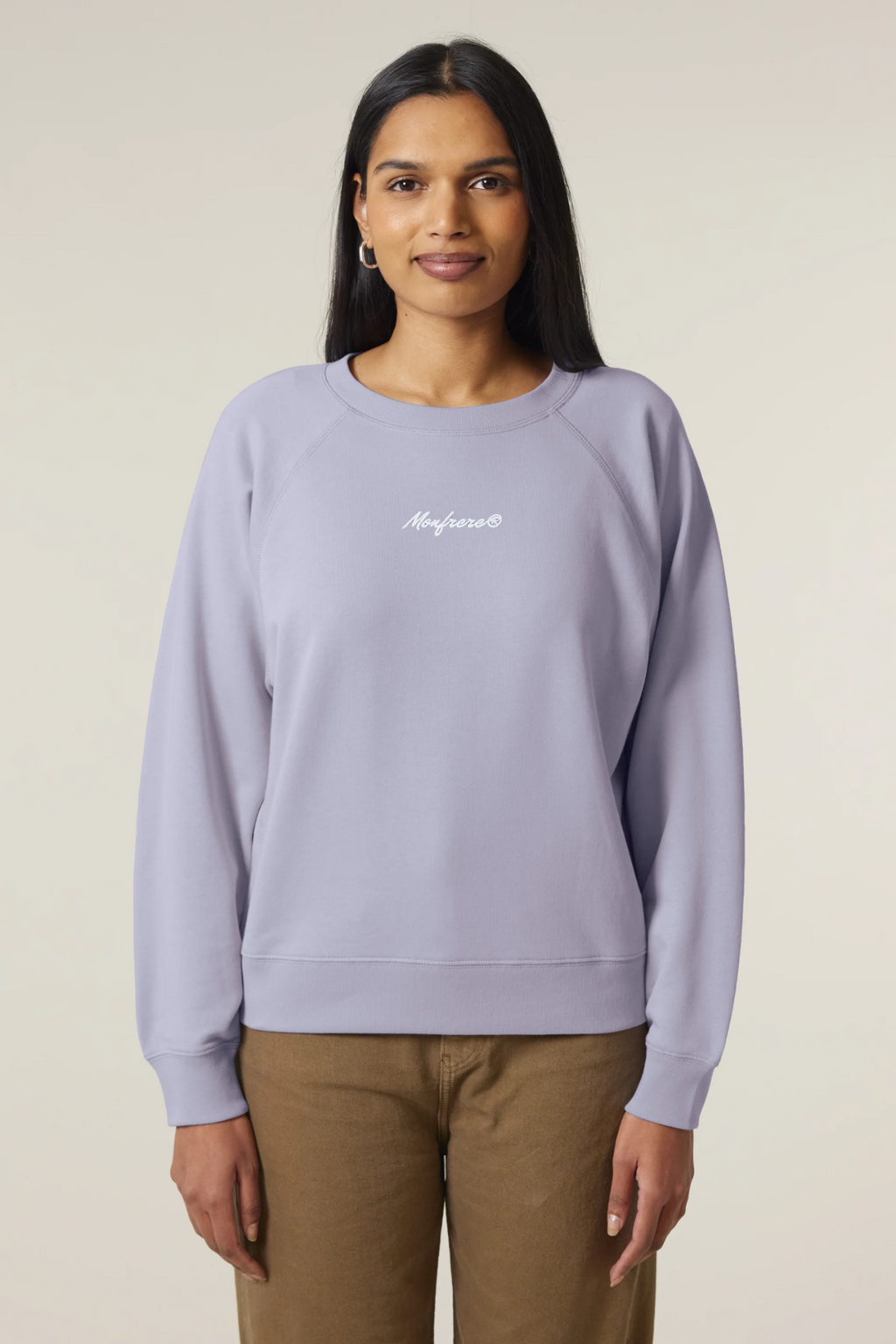 White Label Damen-Raglan-Sweatshirt mit Stickerei